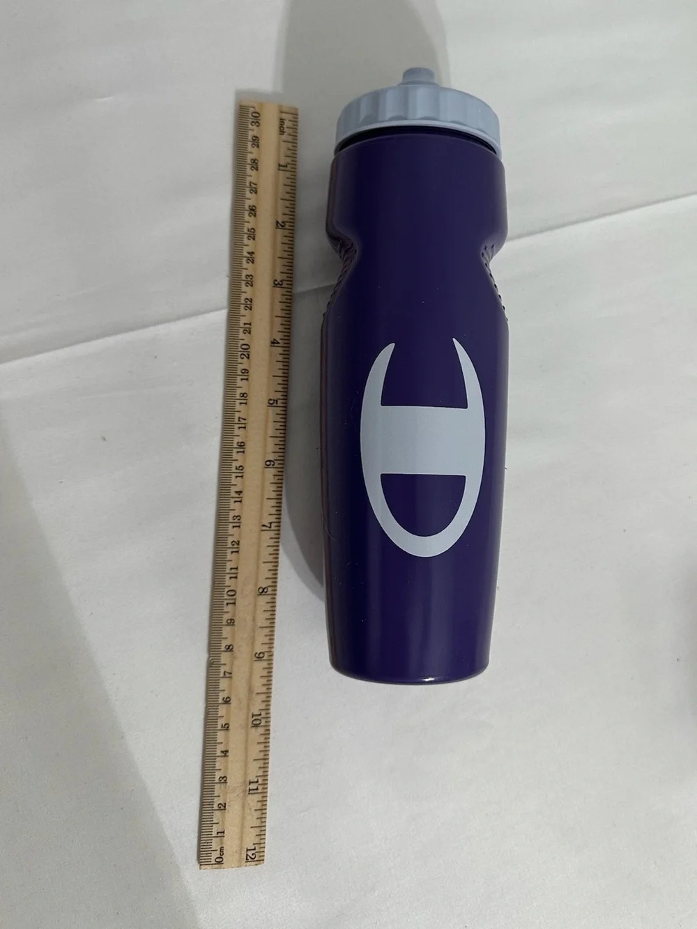 NWT Champion Quench Squeeze Bottle Purple 24oz Water Sports Gym Workout Gear